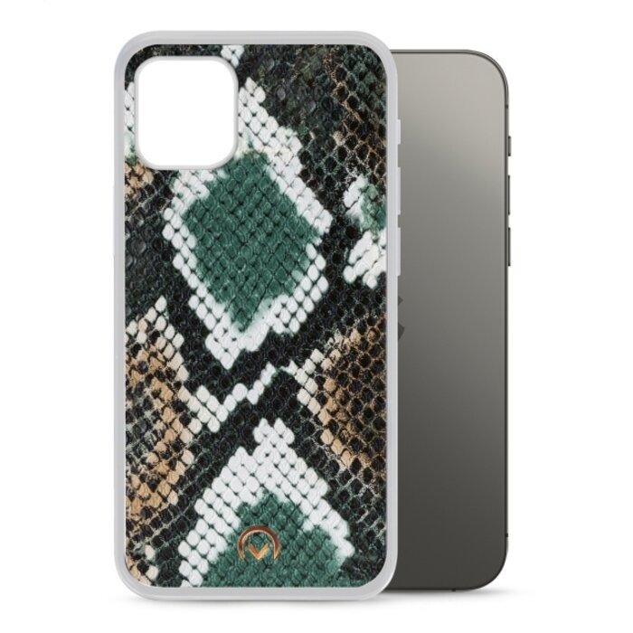 Mobilize Mobilize Magnet Gelly Case iPhone 12 / 12 Pro - Green Snake
