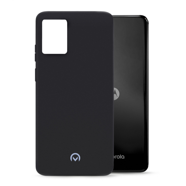 Mobilize Mobilize Rubber Gelly Case Motorola Moto G32 - Mat Zwart