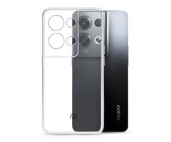 Mobilize Mobilize Gelly Case voor OPPO Reno8 5G - Transparant