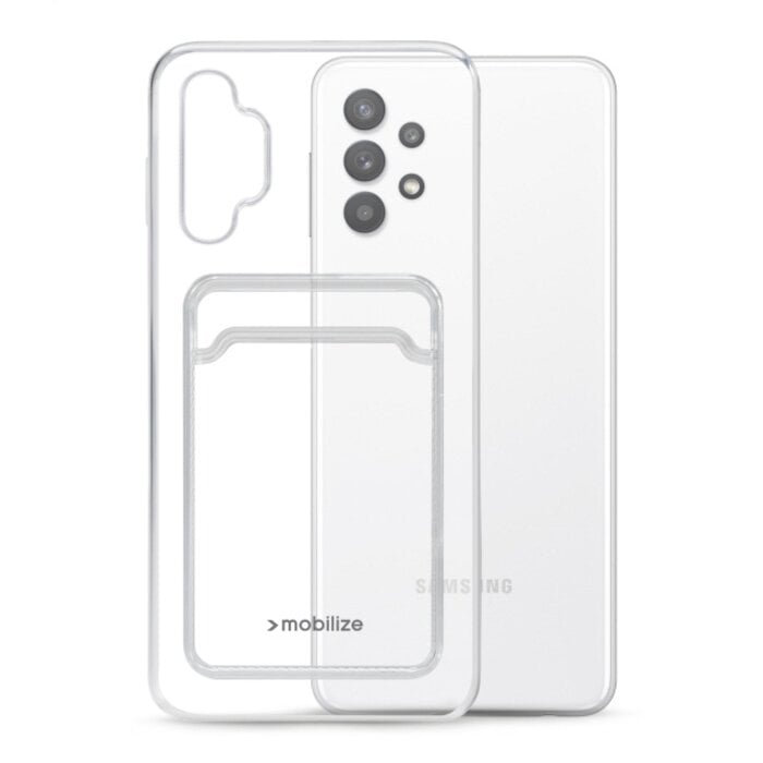 Mobilize Mobilize Gelly Card Case Samsung Galaxy A32 5G - Transparant