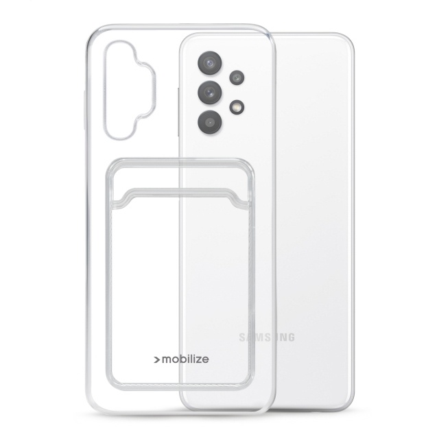 Mobilize Mobilize Gelly Card Case Samsung Galaxy A32 5G - Transparant