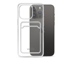 Mobilize Mobilize Gelly Card Case Apple iPhone 14 Pro Max - Transparant
