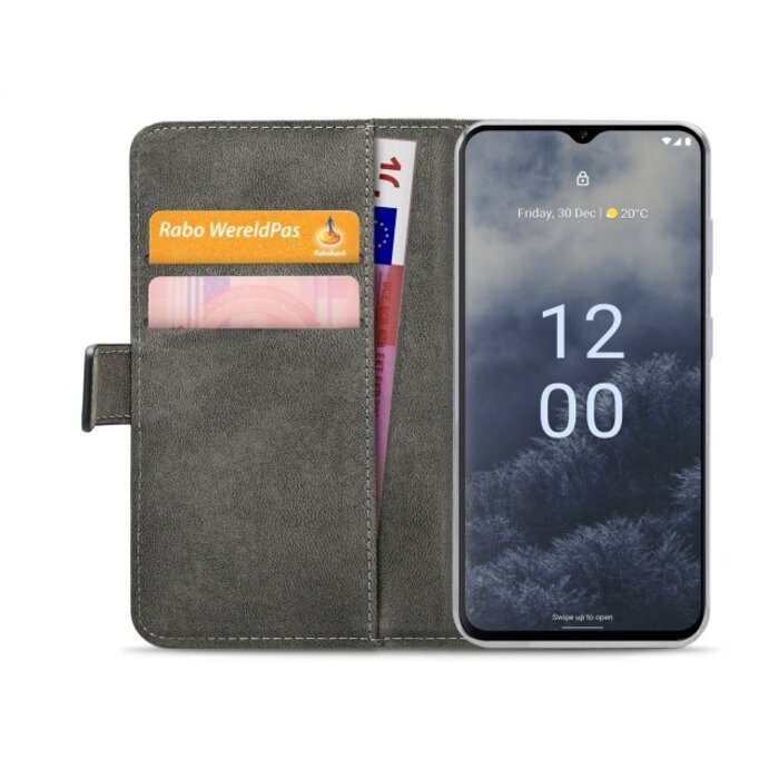 Mobilize Mobilize Classic Gelly Wallet Book Case voor Nokia G60 5G - Zwart