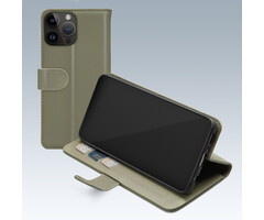 Mobilize Mobilize Premium Gelly Wallet Book Case - Apple iPhone 14 Pro Max - Groen