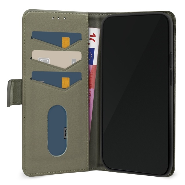 Mobilize Mobilize Premium Gelly Wallet Book Case - Apple iPhone 14 Pro Max - Groen
