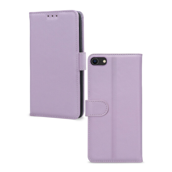 Mobilize Mobilize Premium Gelly Wallet Book Case iPhone SE/8/7/6s Paars