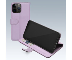 Mobilize Mobilize Premium Gelly Wallet Book Case iPhone 14 Pro Max Paars