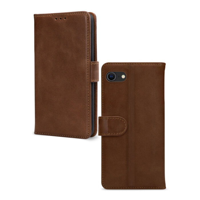 Mobilize Mobilize Leather Wallet Apple iPhone 6/6S/7/8/SE (2020/2022) - Bruin