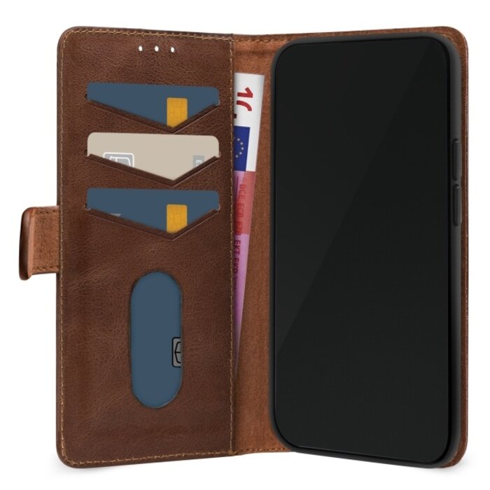 Mobilize Mobilize Leather Wallet Apple iPhone 6/6S/7/8/SE (2020/2022) - Bruin