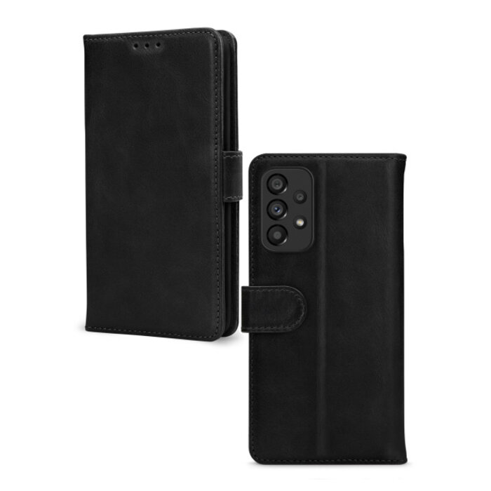 Mobilize Mobilize Leather Wallet Book Case voor Samsung Galaxy A53 5G - Zwart