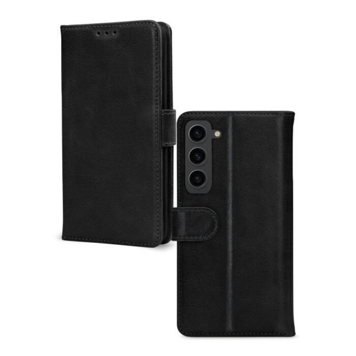Mobilize Mobilize Leather Wallet Case Samsung Galaxy S23 5G - Zwart