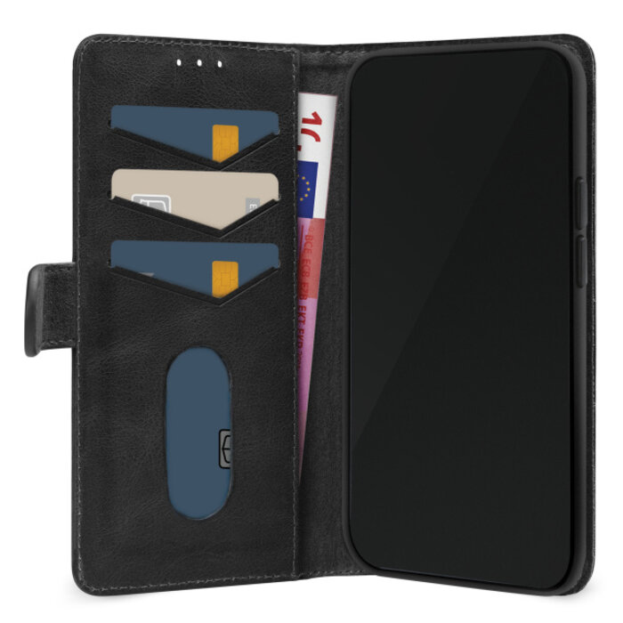 Mobilize Mobilize Leather Wallet Case Samsung Galaxy S23 5G - Zwart