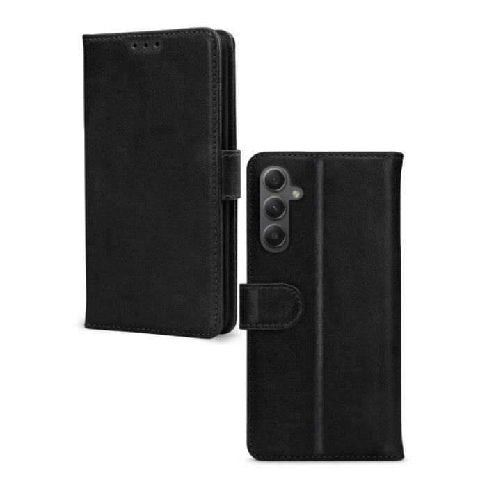 Mobilize Mobilize Leather Wallet Case voor Samsung Galaxy A34 5G - Zwart