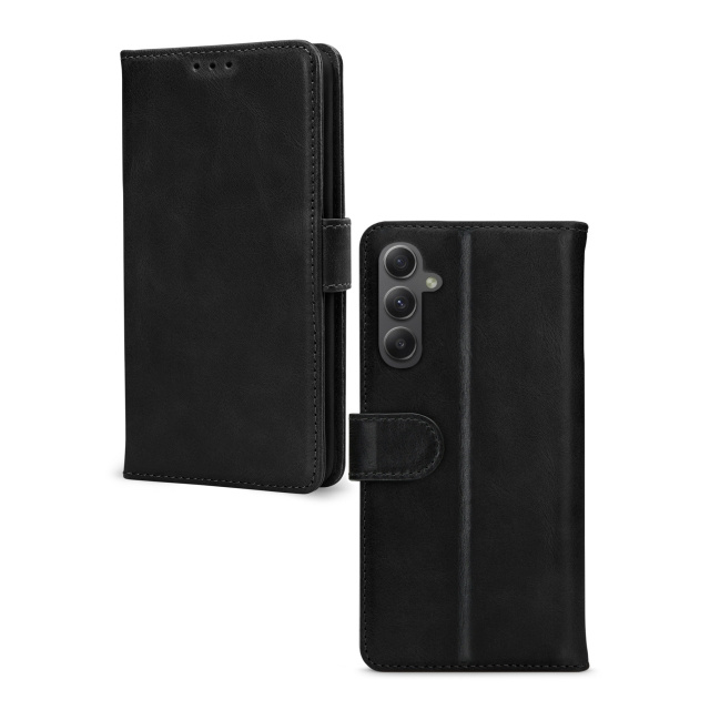 Mobilize Mobilize Leather Wallet Case voor Samsung Galaxy A34 5G - Zwart