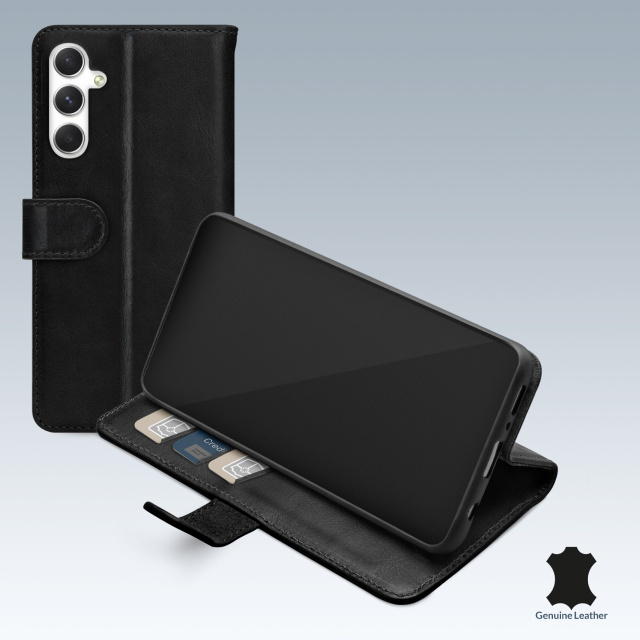 Mobilize Mobilize Leather Wallet Case voor Samsung Galaxy A54 5G - Zwart