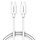 Mobilize USB-C naar USB-C Kabel - 100W - 1 meter - Wit