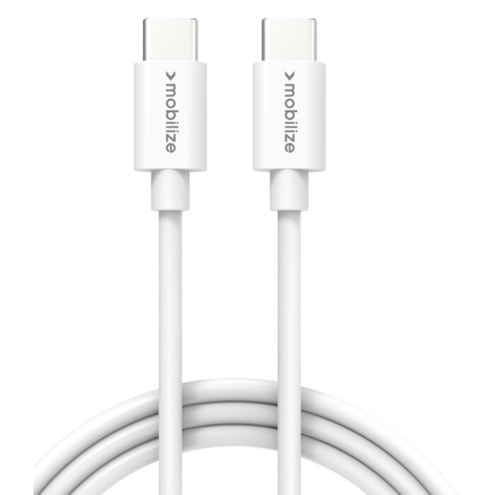 Mobilize Mobilize USB-C naar USB-C Kabel - 100W - 1 meter - Wit