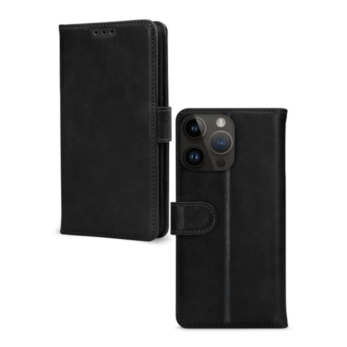 Mobilize Mobilize Premium Gelly Wallet Book Case - Apple iPhone 14 Pro - Zwart