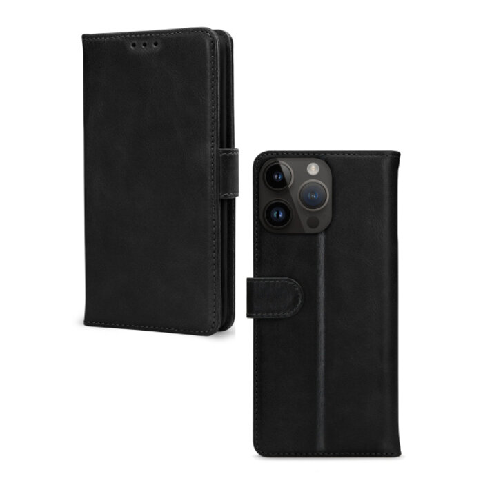 Mobilize Mobilize Premium Gelly Wallet Case iPhone 14 Pro Max Zwart