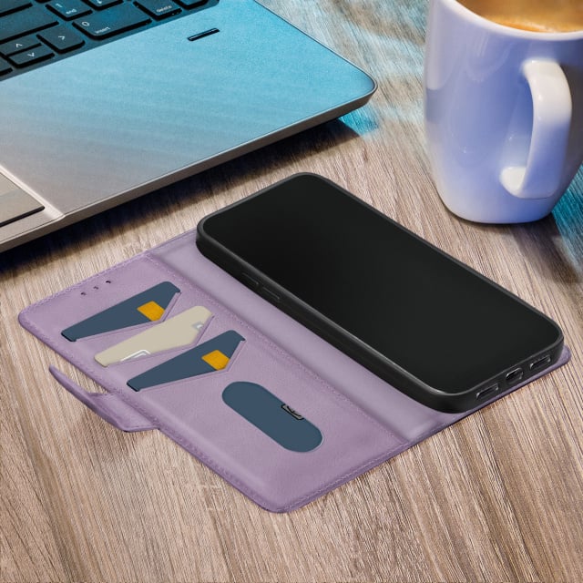 Mobilize Mobilize Premium Gelly Wallet Book Case Samsung Galaxy S23+ 5G Paars