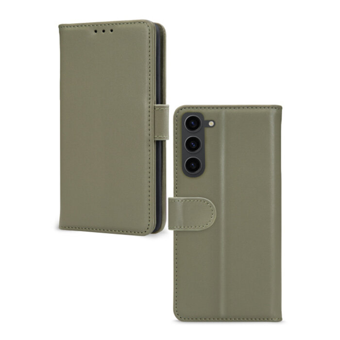 Mobilize Mobilize Premium Gelly Wallet Book Case Samsung Galaxy S23+ 5G - Groen
