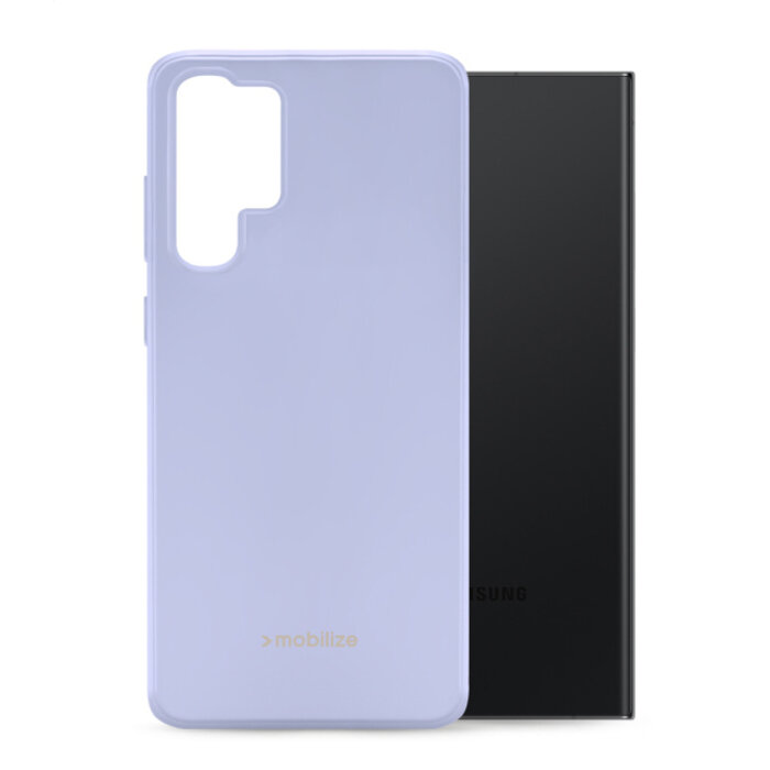 Mobilize Mobilize Rubber Gelly Case Samsung Galaxy S23 Ultra 5G Pastel Purple