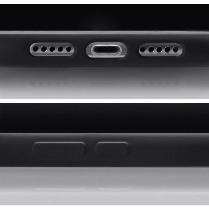 Mobilize Mobilize Rubber Gelly Card Case Samsung Galaxy S23 5G - Mat Zwart