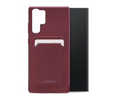 Mobilize Mobilize Rubber Gelly Card Case Samsung Galaxy S23 Ultra 5G Matt Bordeaux