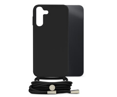 Mobilize Mobilize Lanyard Gelly Case Samsung Galaxy A14 5G - Zwart