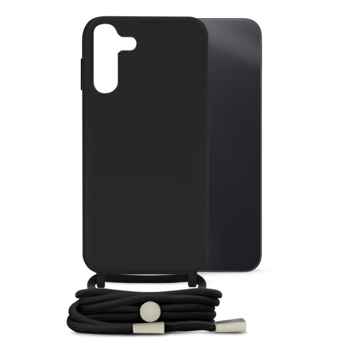 Mobilize Mobilize Lanyard Gelly Case Samsung Galaxy A14 5G - Zwart
