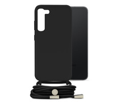 Mobilize Mobilize Lanyard Gelly Case voor Samsung Galaxy S23+ 5G - Zwart