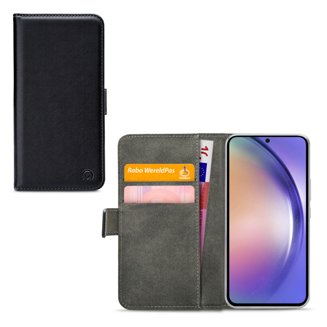 Mobilize Mobilize Classic Gelly Wallet Book Case voor Samsung Galaxy A54 5G - Zwart