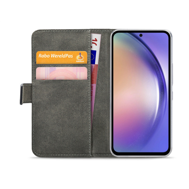 Mobilize Mobilize Classic Gelly Wallet Book Case voor Samsung Galaxy A54 5G - Zwart