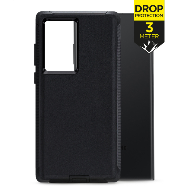 Mobilize Mobilize Defender Case voor Samsung Galaxy S23 Ultra 5G - Zwart