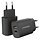 Mobilize Wall Charger USB-C & USB-A 25W met PD/PPS - Zwart