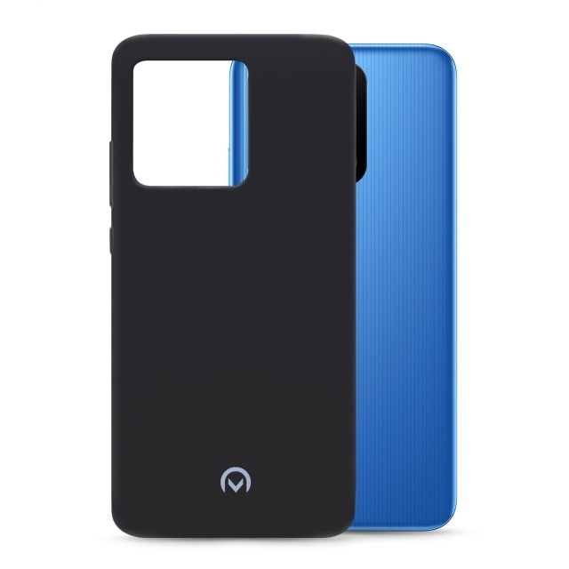 Mobilize Mobilize Rubber Gelly Case voor Xiaomi Redmi 10A 4G - Mat Zwart
