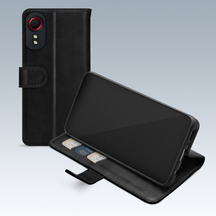Mobilize Mobilize Premium Gelly Wallet Book Case Samsung Galaxy Xcover 5 Zwart