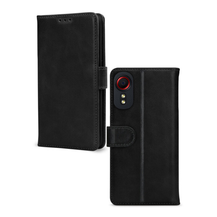 Mobilize Mobilize Premium Gelly Wallet Book Case Samsung Galaxy Xcover 5 Zwart