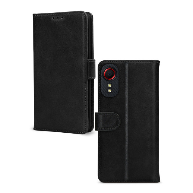 Mobilize Mobilize Premium Gelly Wallet Book Case Samsung Galaxy Xcover 5 Zwart