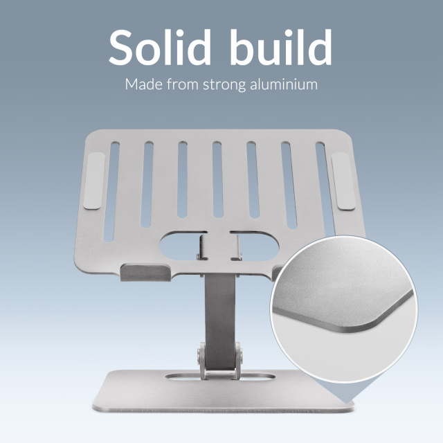 Mobilize Mobilize Foldable Aluminium Tablet Stand - Zilver