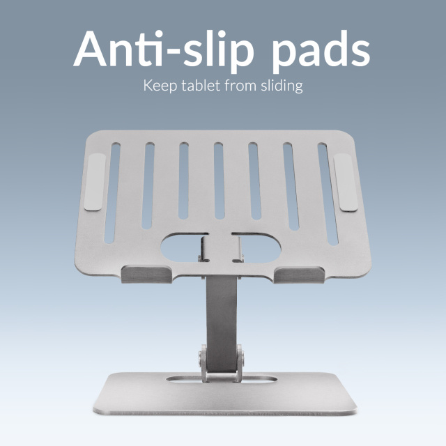 Mobilize Mobilize Foldable Aluminium Tablet Stand - Zilver