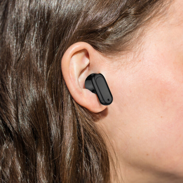 Mobilize Mobilize Bluetooth TWS Earbuds Mini Black - Draadloze Oordopjes