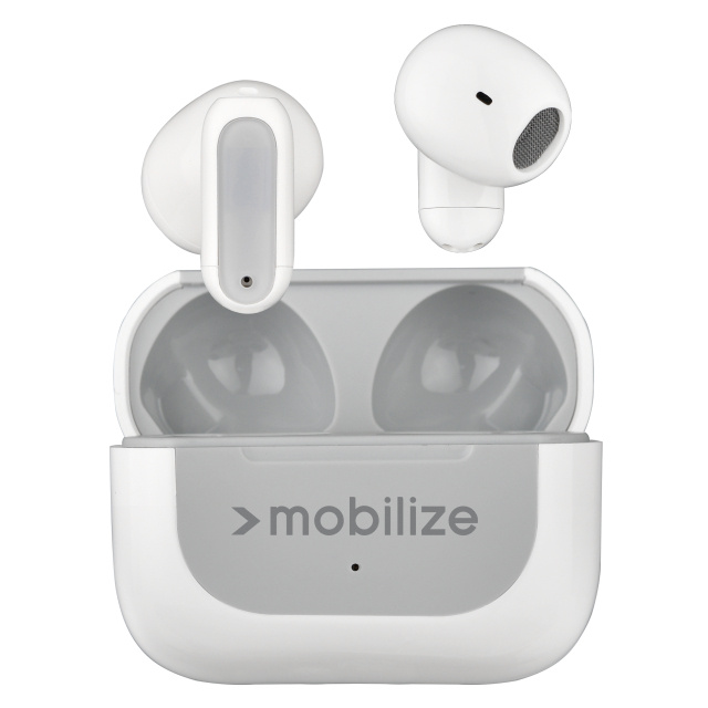 Mobilize Mobilize Bluetooth TWS Earbuds Mini Draadloze Oordopjes - Wit