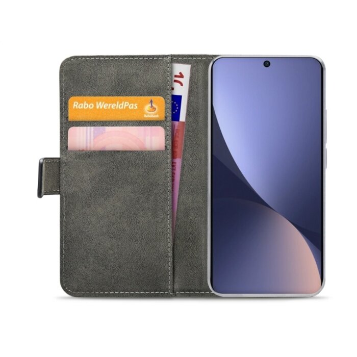 Mobilize Mobilize Classic Gelly Wallet Book Case Xiaomi 13 - Zwart