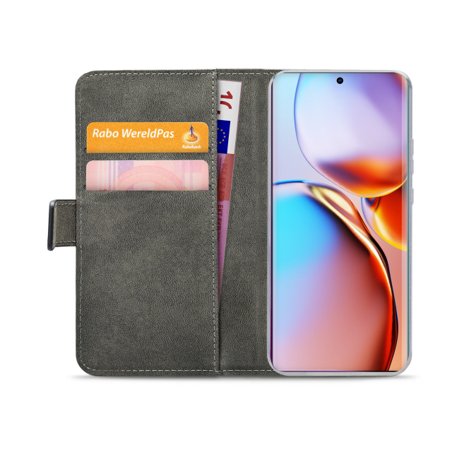 Mobilize Mobilize Classic Gelly Wallet Book Case Motorola Edge 40 Pro - Zwart