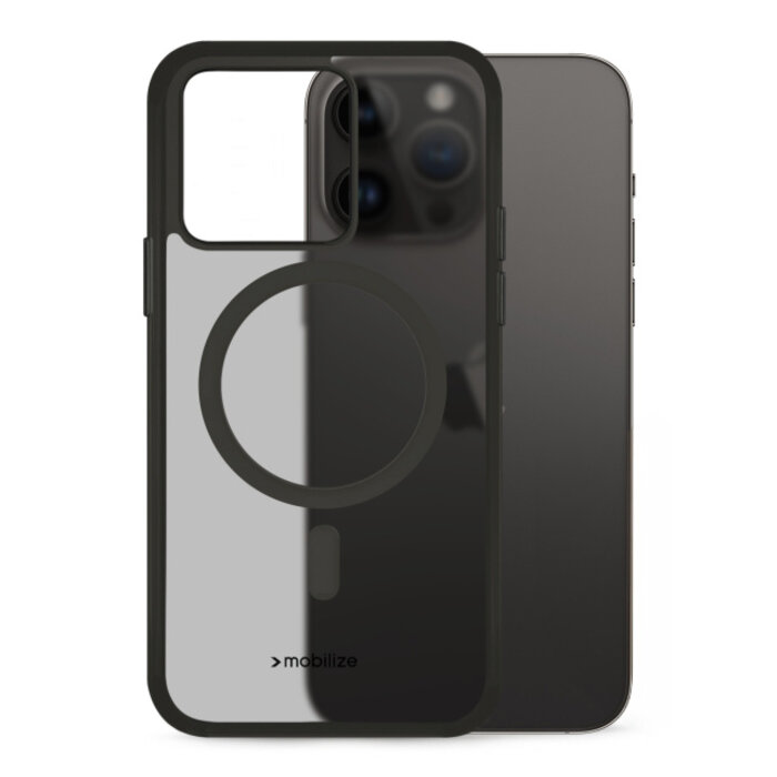 Mobilize Mobilize MagSafe Compatible Hybrid Pro Case Apple iPhone 14 Pro Max - Zwart