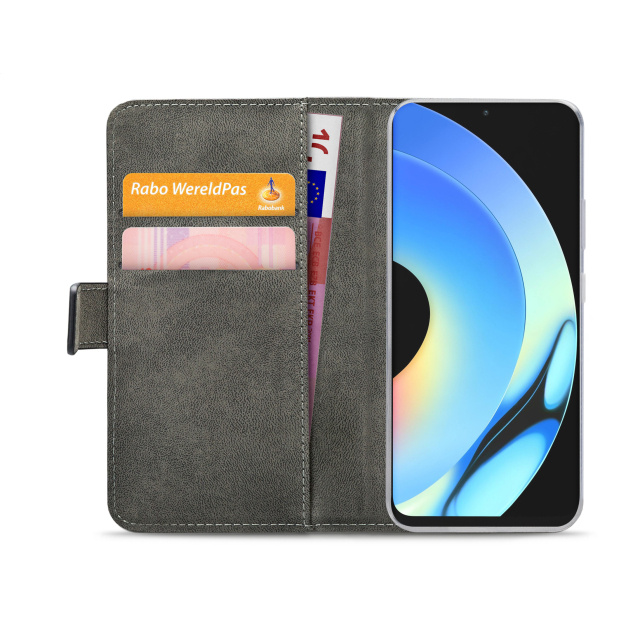 Mobilize Mobilize Classic Gelly Wallet Book Case realme 10 Pro 5G Zwart