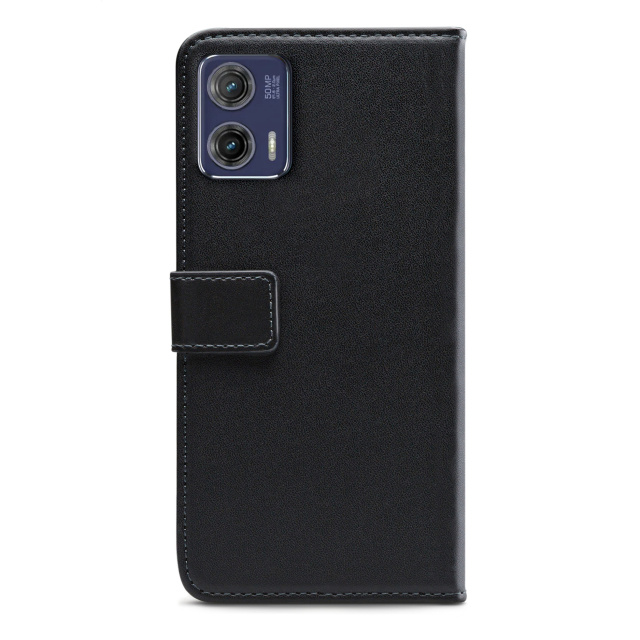 Mobilize Mobilize Classic Gelly Wallet Book Case Motorola Moto G73 5G - Zwart