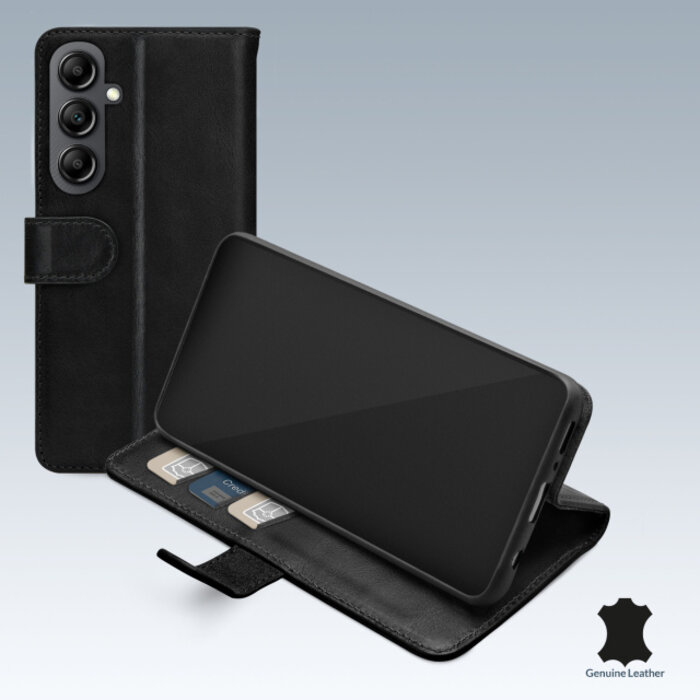 Mobilize Mobilize Leather Wallet Samsung Galaxy A14 4G/5G Book Case - Zwart