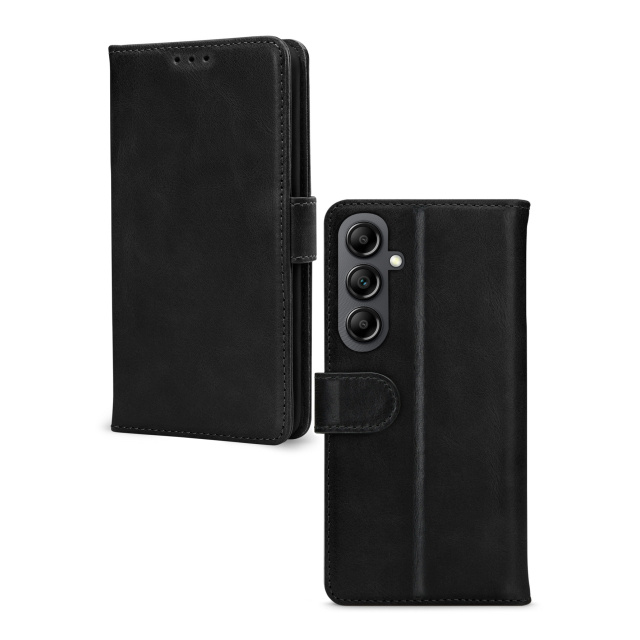 Mobilize Mobilize Leather Wallet Samsung Galaxy A14 4G/5G Book Case - Zwart